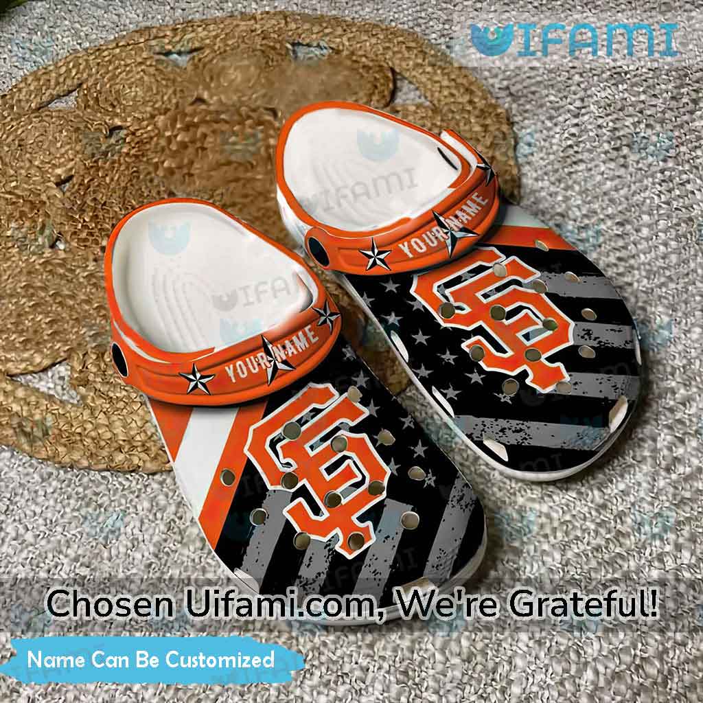 Personalized SF Giants Crocs Popular San Francisco Giants Gift -  Personalized Gifts: Family, Sports, Occasions, Trending