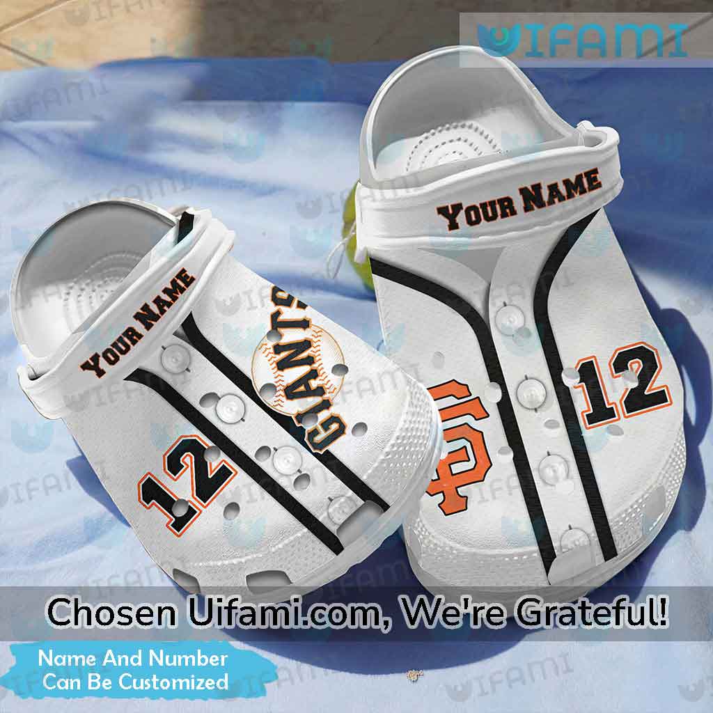 Personalized SF Giants Crocs Popular San Francisco Giants Gift -  Personalized Gifts: Family, Sports, Occasions, Trending