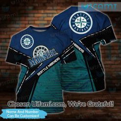 Personalized Seattle Mariners Graphic Tee 3D Greatest Mariners Gift