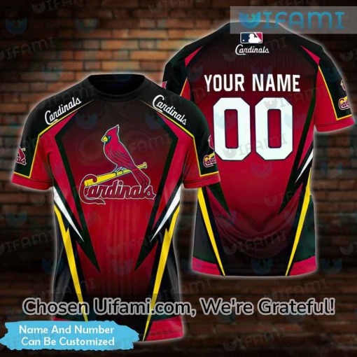 Personalized St Louis Cardinals Shirt Men 3D Wondrous STL Cardinals Gifts