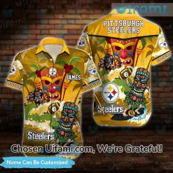 Personalized Steelers Hawaiian Shirt Hilarious Pittsburgh Steelers Gifts For Him