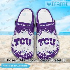 Personalized TCU Crocs Priceless TCU Horned Frogs Gifts