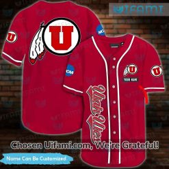 Personalized Utah Utes Baseball Jersey Fascinating Utah Utes Gift