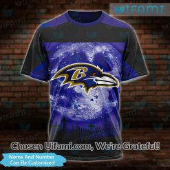 Personalized Vintage Baltimore Ravens Shirt Tantalizing Halloween Ravens Gifts For Christmas
