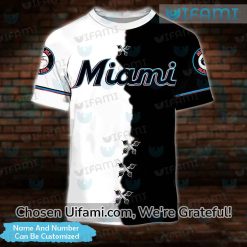 Personalized Vintage Marlins Shirt 3D Spirited Miami Marlins Gifts