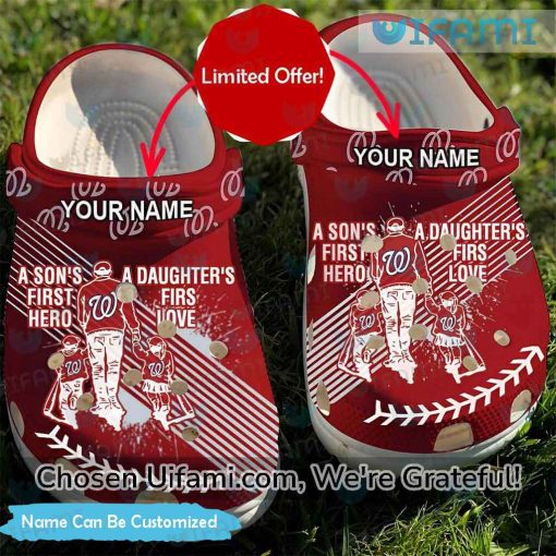 Personalized Washington Nationals Crocs Secret Washington Nationals Gift