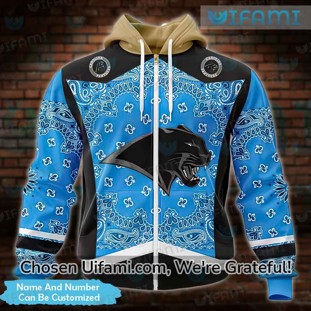 NFL Carolina Panthers Blue 3D Hoodie Zip Hoodie For Men And Women