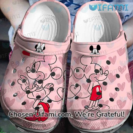 Pink Mickey Mouse Crocs Minnie Mickey Gift