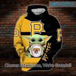 Pittsburgh Pirates Hoodie 3D Graceful Baby Yoda Pirates Gift