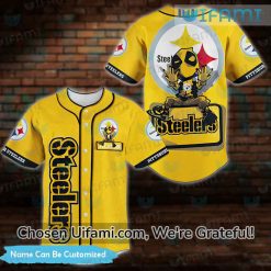 Pittsburgh Steelers Baseball Jersey Famous Personalized Steelers Gifts