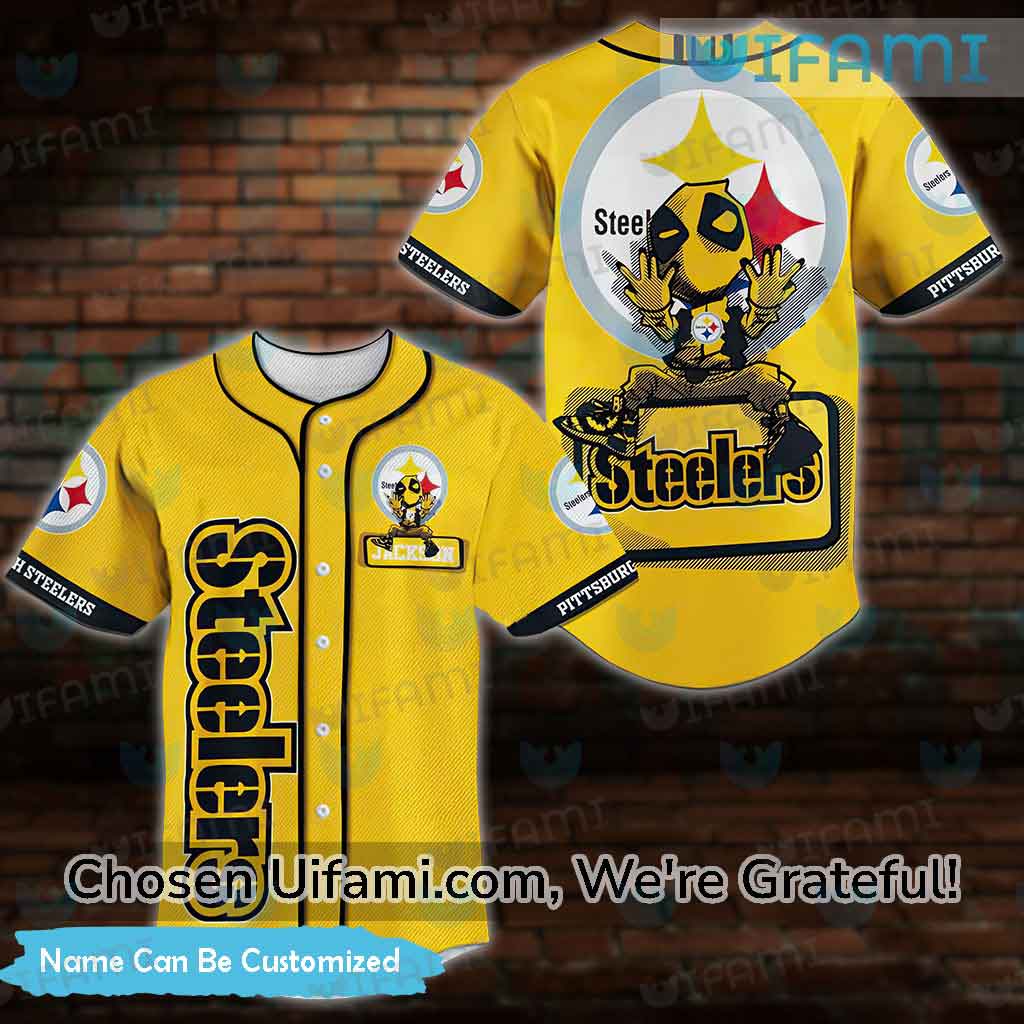 Pittsburgh Steelers Baseball Jersey Famous Personalized Steelers Gifts -  Personalized Gifts: Family, Sports, Occasions, Trending