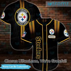 Pittsburgh Steelers Baseball Jersey Glamorous Personalized Steelers Gift For Him