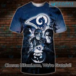 Rams Tee Shirt 3D Jason Voorhees Michael Myers Freddy Krueger Rams Gift
