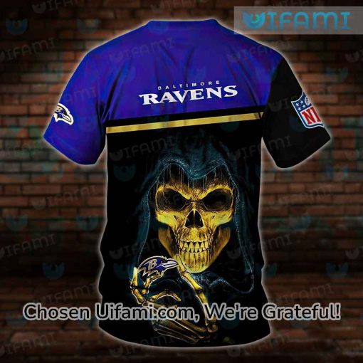 Ravens T-Shirt Valuable Grim Reaper Baltimore Ravens Gift