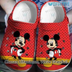 Red Mickey Mouse Crocs Upbeat Mickey Gift