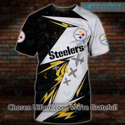 Retro Steelers Shirt 3D Cheap Pittsburgh Steelers Gift