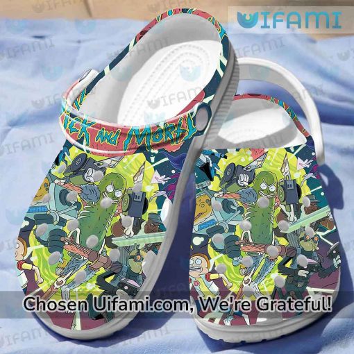 Rick And Morty Custom Crocs Gorgeous Gifts For Rick And Morty Fans