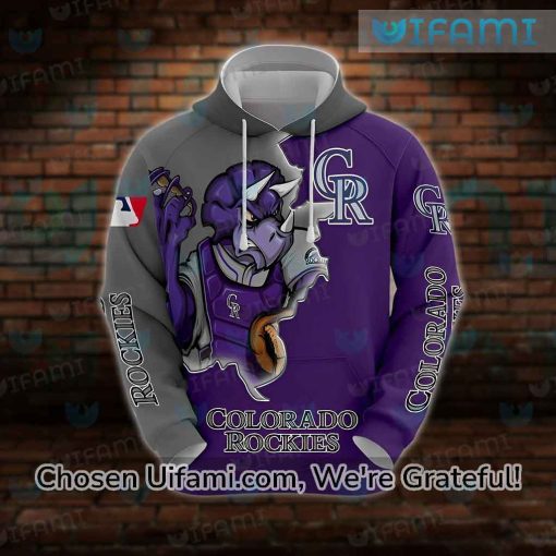 Rockies Hoodie 3D Inexpensive Colorado Rockies Gifts