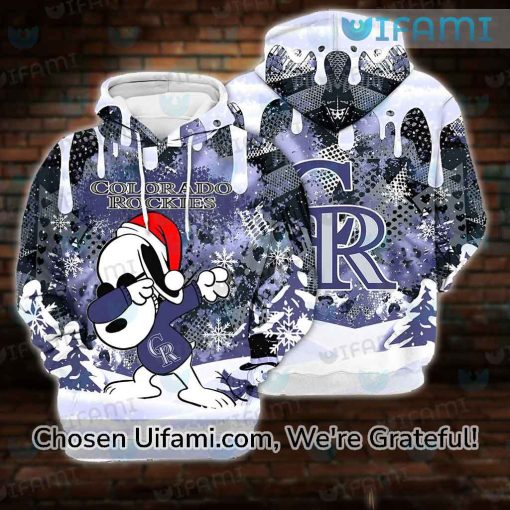 Rockies Hoodie 3D Irresistible Snoopy Colorado Rockies Gifts