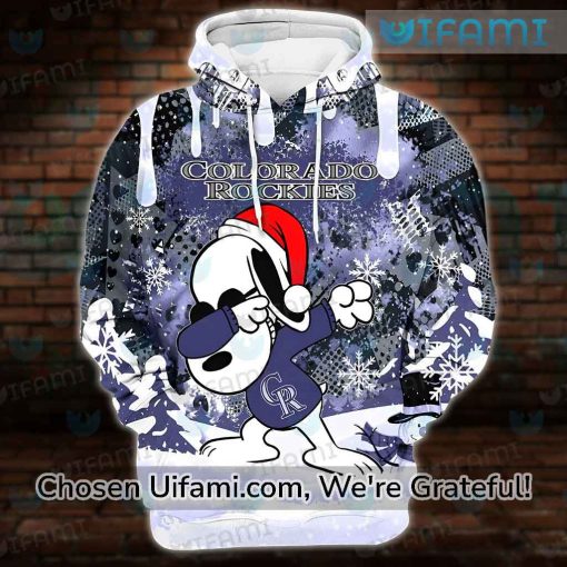 Rockies Hoodie 3D Irresistible Snoopy Colorado Rockies Gifts