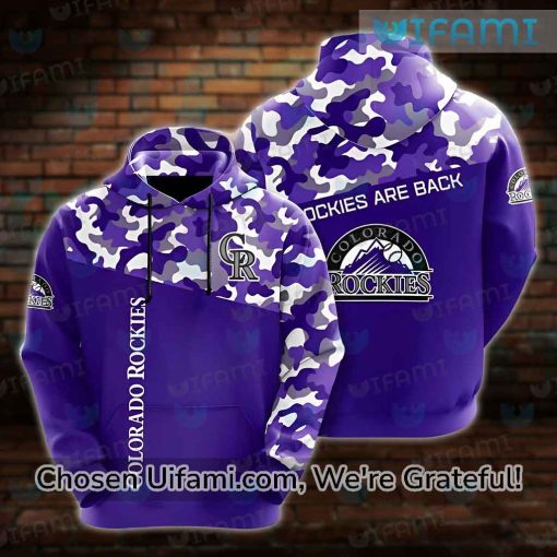 Rockies Hoodie 3D Novelty Rockies Are Back Colorado Rockies Gifts