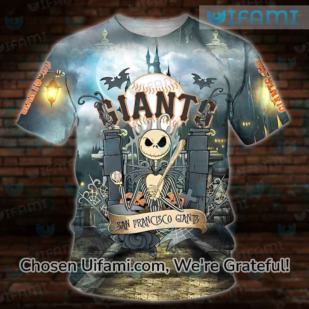 SF Giants Shirt 3D Jack Skellington Halloween San Francisco Giants Gift  Ideas - Personalized Gifts: Family, Sports, Occasions, Trending