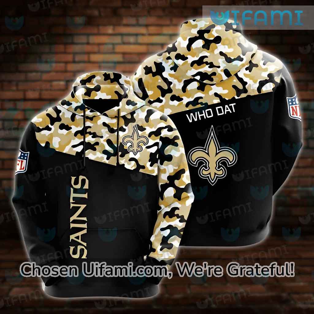 New Orleans Saints Jersey 3D Hoodie Nfl 3D Sweatshirt Who Dat - Best Seller  Shirts Design In Usa