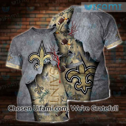 Saints T-Shirt 3D Funny Jesus Christ New Orleans Saints Gift