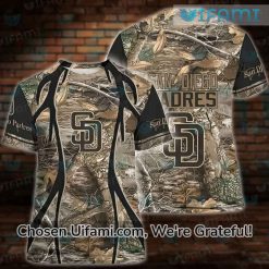 San Diego Padres T-Shirt 3D Fascinating Hunting Camo Gifts For Padres Fans