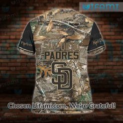 San Diego Padres T Shirt 3D Fascinating Hunting Camo Gifts For Padres Fans Latest Model