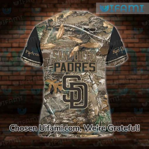 San Diego Padres T-Shirt 3D Fascinating Hunting Camo Gifts For Padres Fans