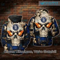 San Diego Padres Youth Hoodie 3D Swoon-worthy Skull Padres Gift