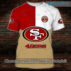 San Francisco 49ers T-Shirt 3D Spirited 49ers Gifts For Men