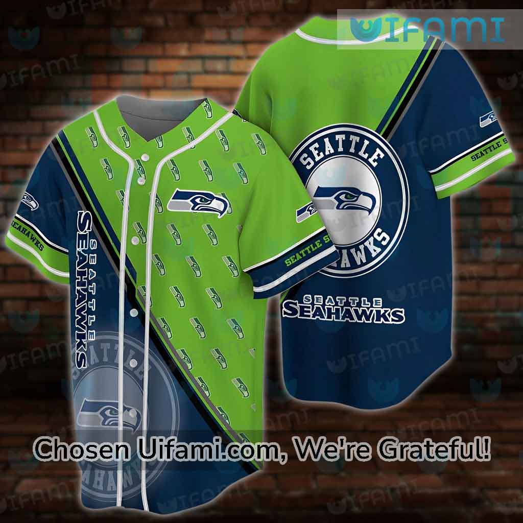 Custom Seahawks Baseball Jersey Popular Mickey Seahawks Gift Ideas -  Personalized Gifts: Family, Sports, Occasions, Trending