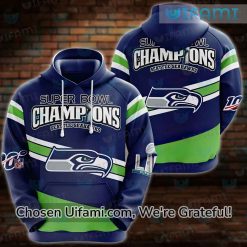Seahawks Hoodie 3D Gorgeous Super Bowl Champions Seattle Seahawks Gift