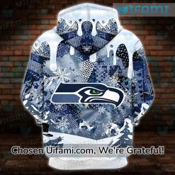 Seahawks Hoodie Womens 3D Most Important Snoopy Christmas Seattle Seahawks Gift