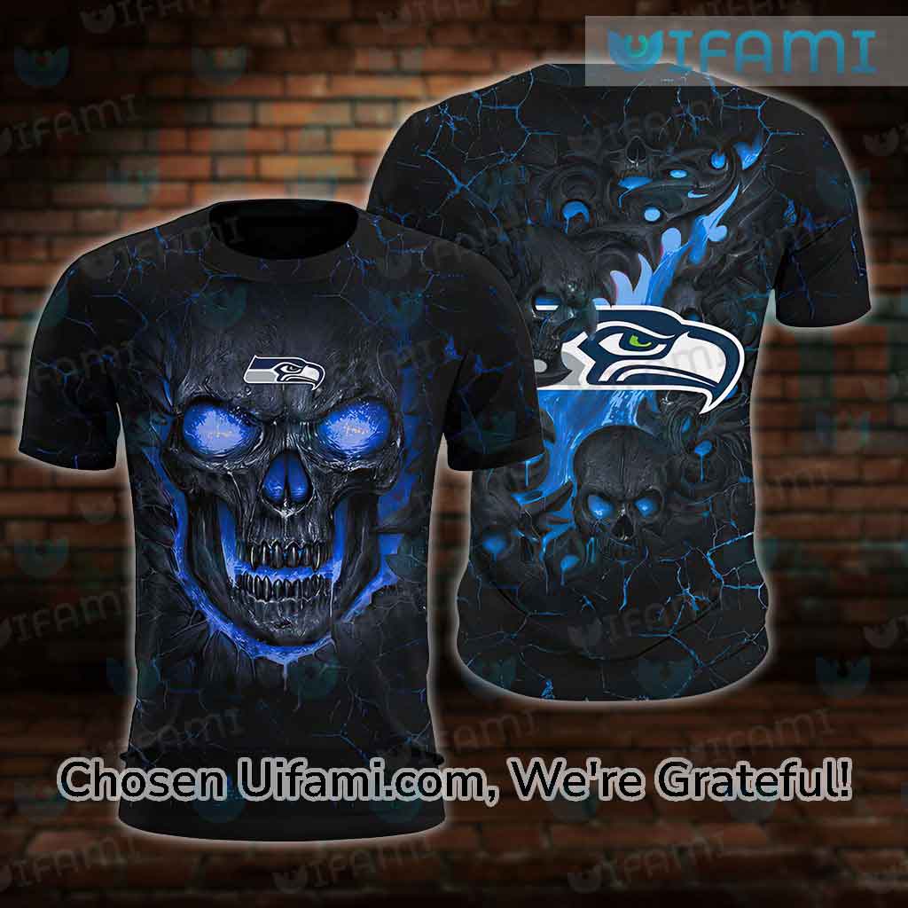 Seahawks Shirt Mens 3D Cool Lava Skull Seahawks Fathers Day Gifts -  Personalized Gifts: Family, Sports, Occasions, Trending