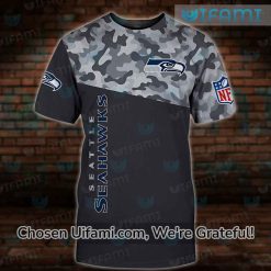 Seahawks TShirts 3D Stunning Camo Gifts For Seahawks Fans Best selling