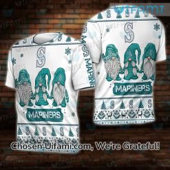 Seattle Mariners Womens Apparel 3D Excellent Gnomes Christmas Mariners Gift