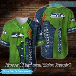 Seattle Seahawks Baseball Jersey Superb Custom Jesus Seahawks Gifts For Him