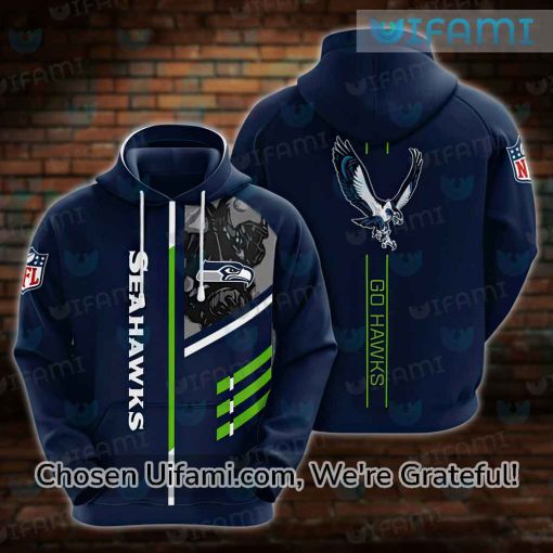 Seattle Seahawks Hoodie 3D Hilarious Go Hawks Seahawks Gift