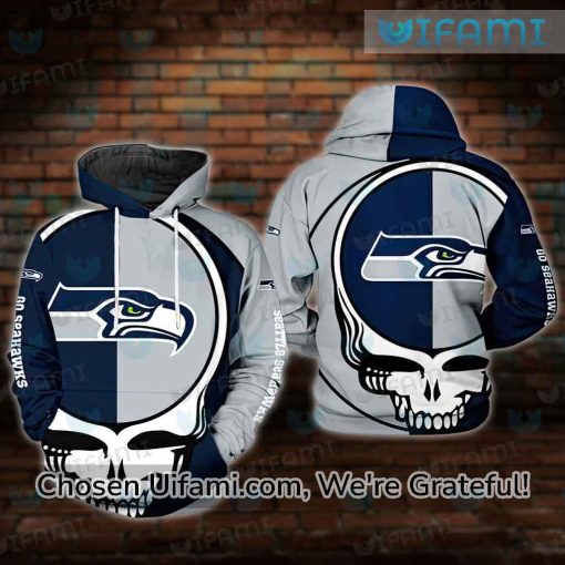 Seattle Seahawks Hoodie Womens 3D Surprise Grateful Dead Seahawks Christmas Gifts