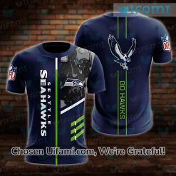 Seattle Seahawks T-Shirt 3D Unexpected Go Hawks Seahawks Gifts For Him