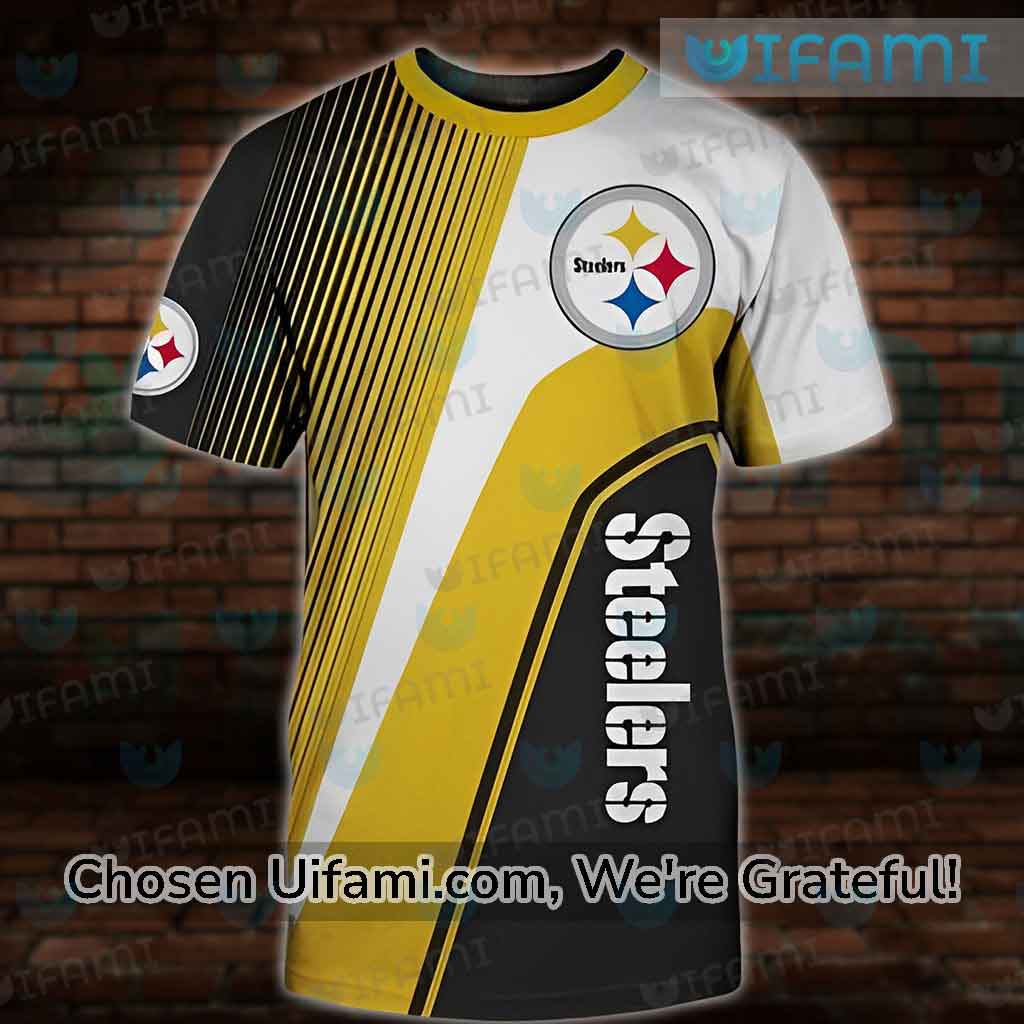 Unique Steelers Shirts 3D Personalized Pittsburgh Steelers Gift -  Personalized Gifts: Family, Sports, Occasions, Trending