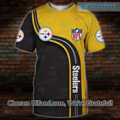 Steelers Shirt Men 3D Powerful Pittsburgh Steelers Christmas Gifts