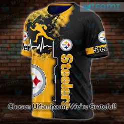 Steelers Shirts For Ladies 3D Dazzling Steelers Gifts For Her