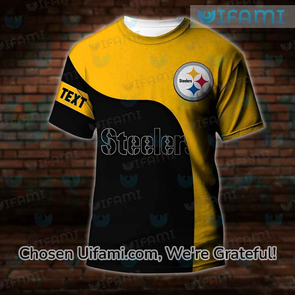 Pittsburgh Steelers Tshirt 3D Unique Steelers Gifts - Personalized Gifts:  Family, Sports, Occasions, Trending