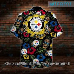 Steelers Tropical Shirt Skull Cheap Steelers Gifts For Men 1