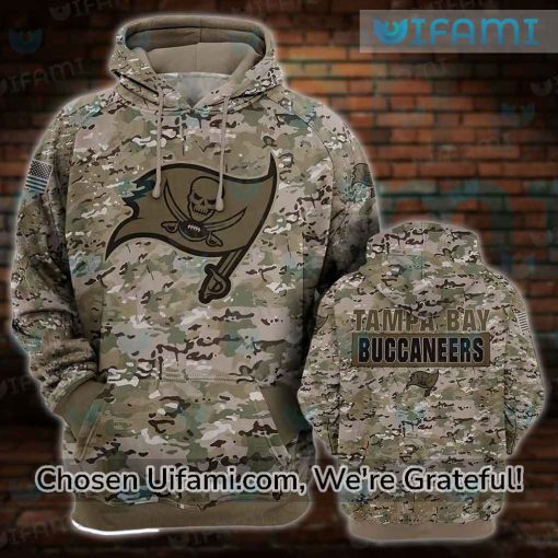 Tampa Bay Buccaneers Camo Hoodie 3D Fascinating Buccaneers Gifts For Him