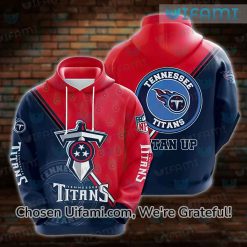 Tennessee Titans Full Zip Hoodie 3D Perfect Titan Up Titans Gift